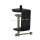 Black Powder Coating Metal Adjustable Desk C Clamp